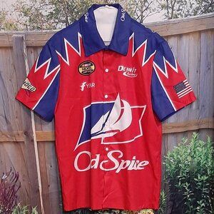 Cal Haughton Jr  Talladega Nights Shirt w/ Cap, Medium